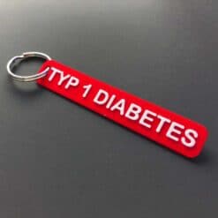 Schlüsselanhänger Typ 1 Diabetes